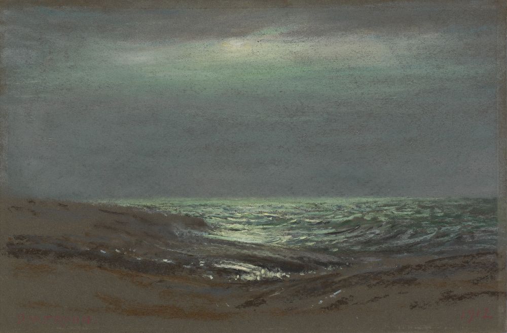 Moonlight - by Dwight William Tryon