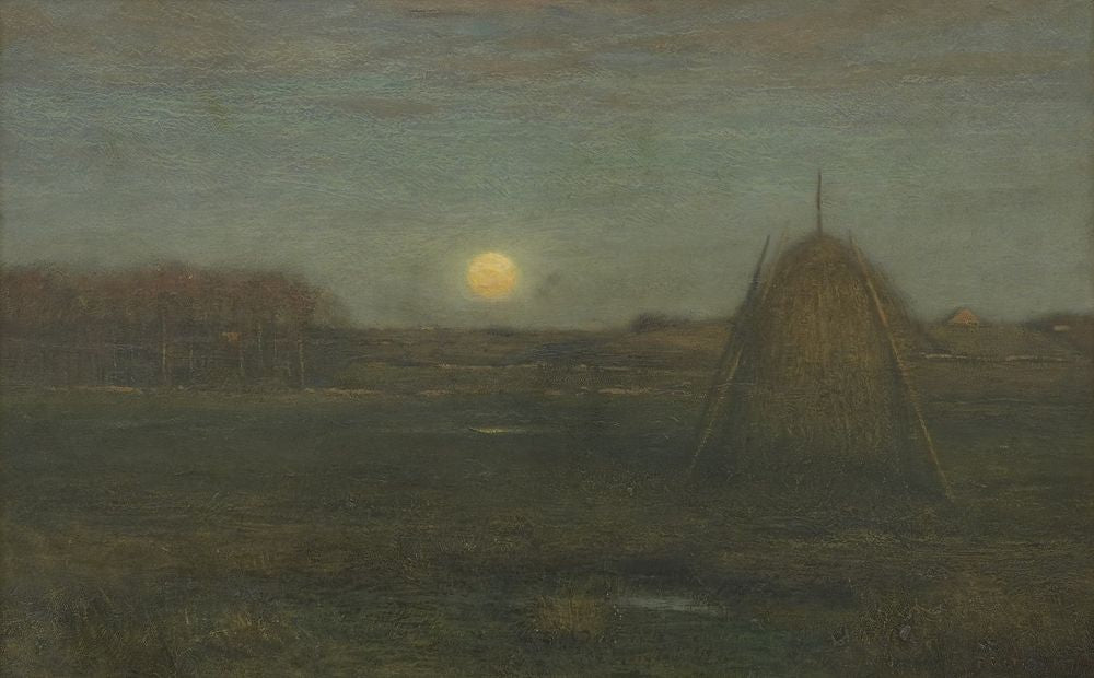 The Rising Moon: Autumn - by Dwight William Tryon