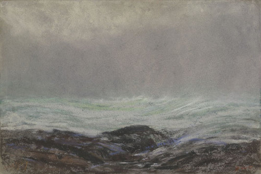 Easterly Storm - by Dwight William Tryon