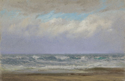 Drifting Clouds and Tumbling Sea - by Dwight William Tryon