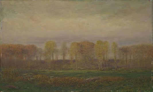 Autumn Day - by Dwight William Tryon