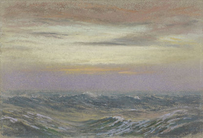 The Sea: Evening - by Dwight William Tryon