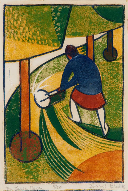 The lawn mower - by Dorrit Black