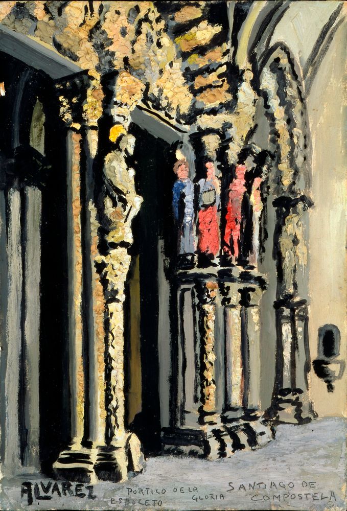 Pórtico da Catedral de Santiago de Compostela - by Dominguez Alvarez