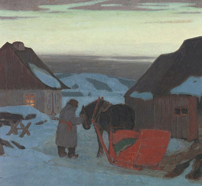 Going for the Doctor - by Clarence Gagnon