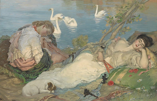 Endormies - by Rupert Bunny