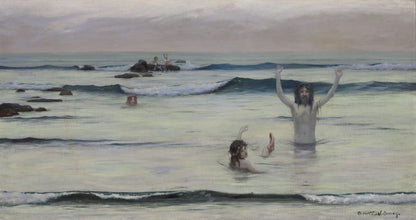 Tritons - by Rupert Bunny