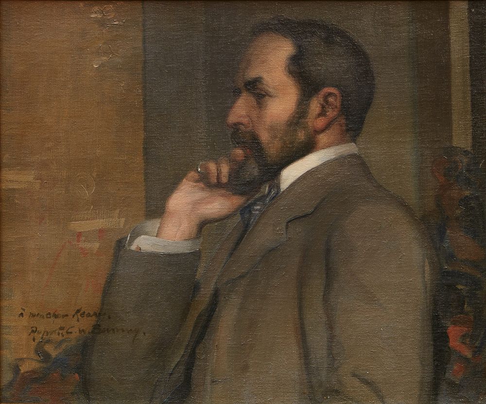 Portrait of C.F. Keary - by Rupert Bunny