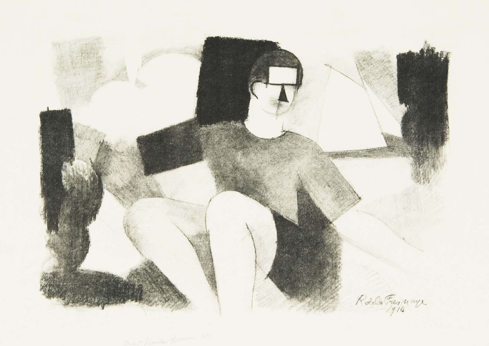 Rameur - by Roger de La Fresnaye