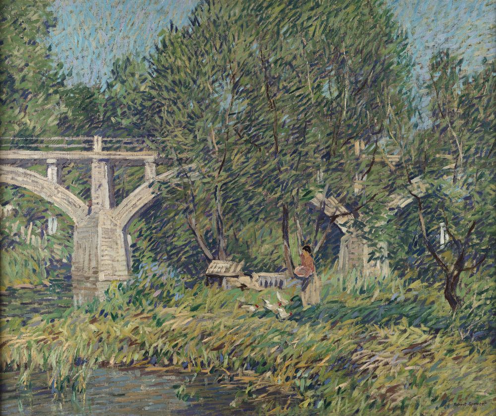 Concrete Bridge - by Robert Spencer