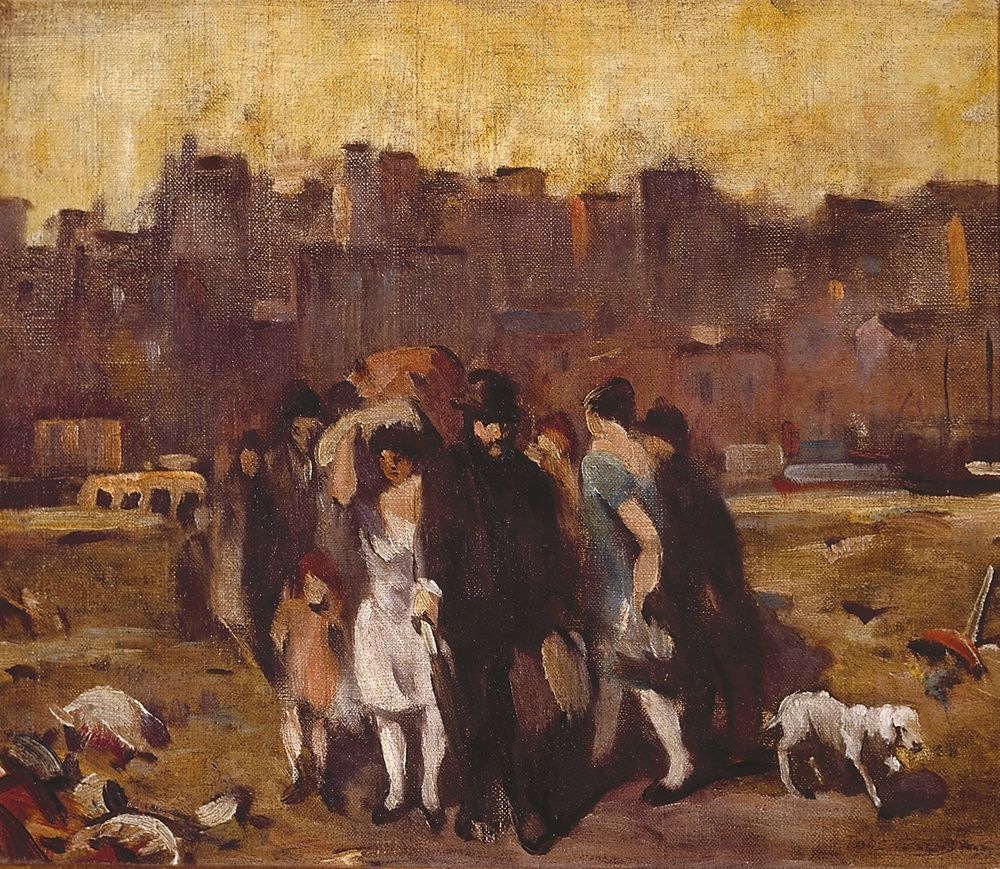 Study for the Exodus - by Robert Spencer