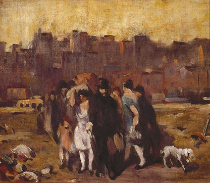 Study for the Exodus - by Robert Spencer