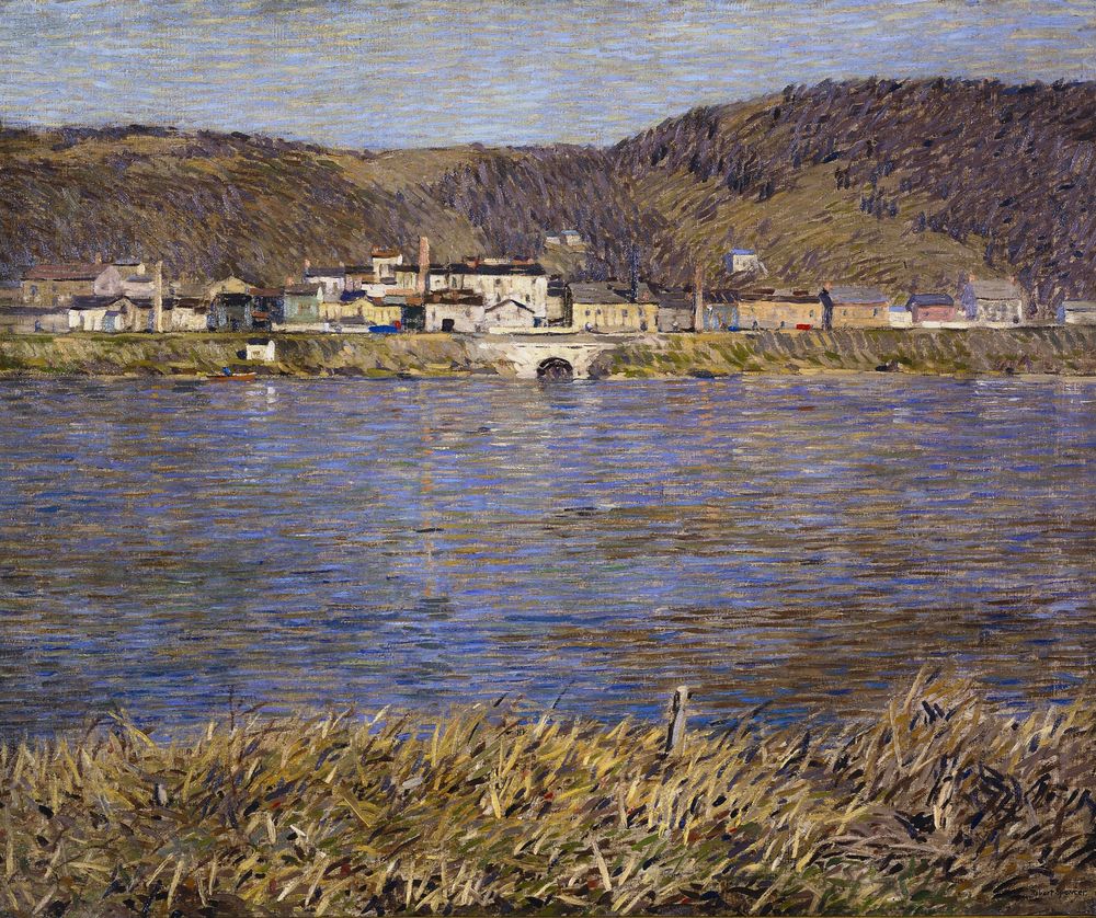 The River—March - by Robert Spencer