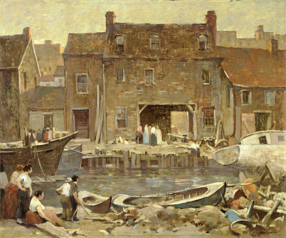 Ship Chandler's Row - by Robert Spencer