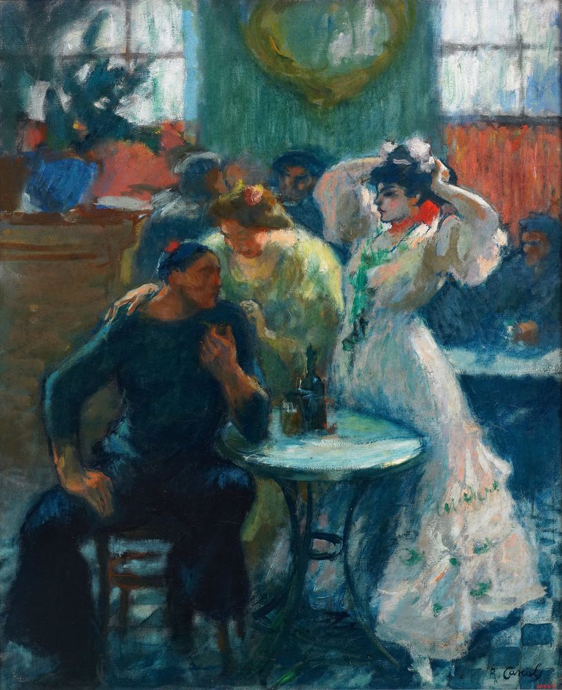 In the Bar - by Ricard Canals