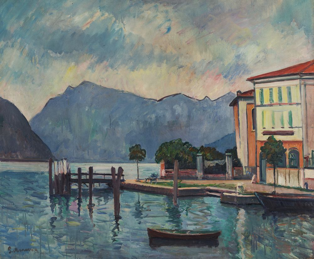 Lago d'Iseo - by Piero Marussig