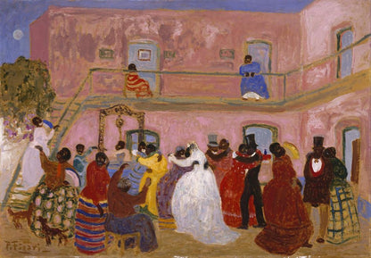 Off for the Honeymoon - by Pedro Figari