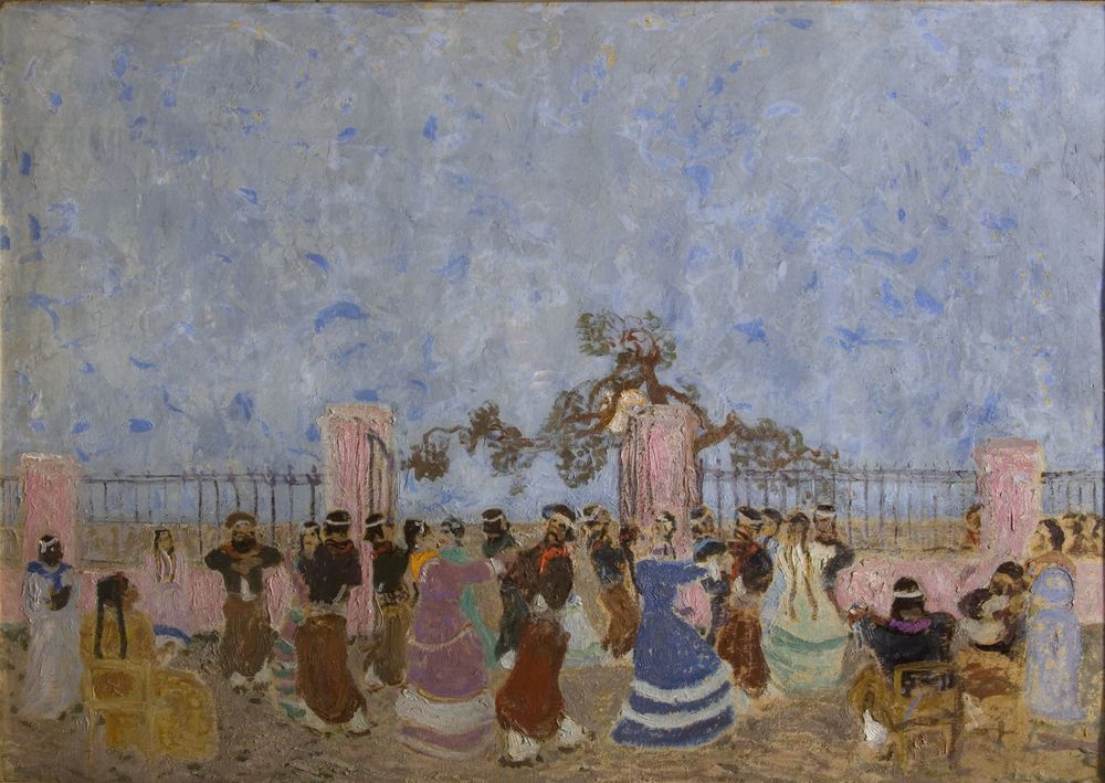 Pericon at the Estate - by Pedro Figari