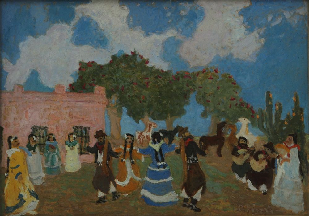 Pericón - by Pedro Figari