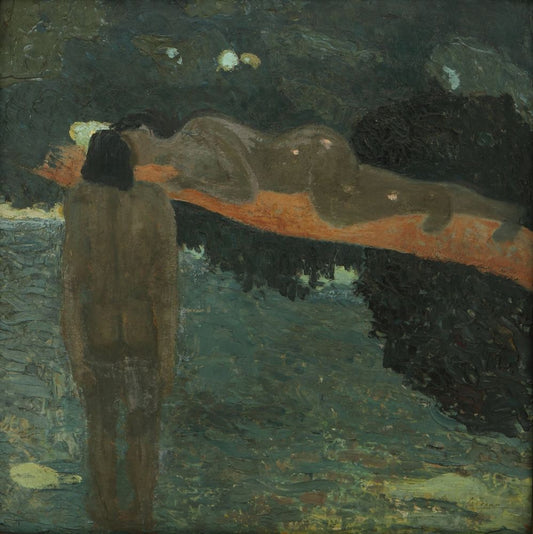 El beso - by Pedro Figari