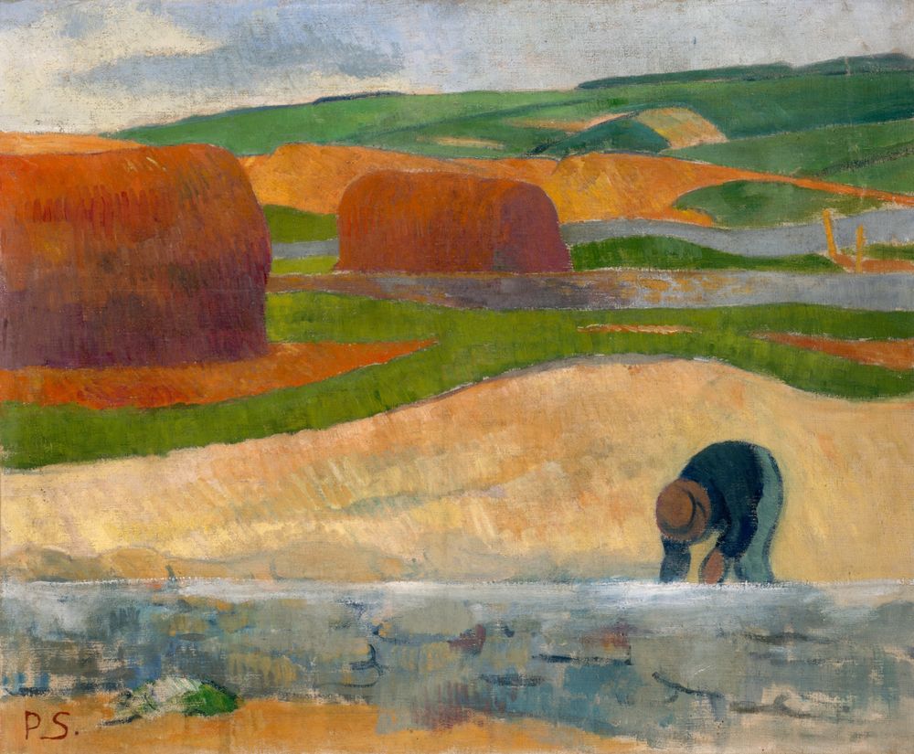 Seaweed Gatherer - by Paul Sérusier