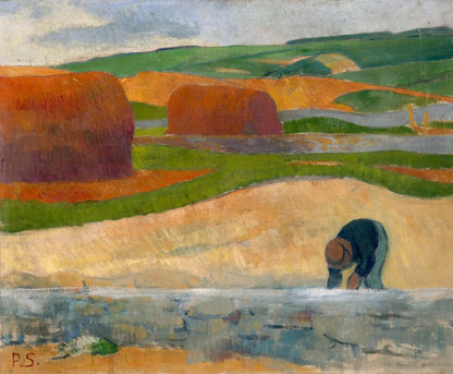 Seaweed Gatherer - by Paul Sérusier