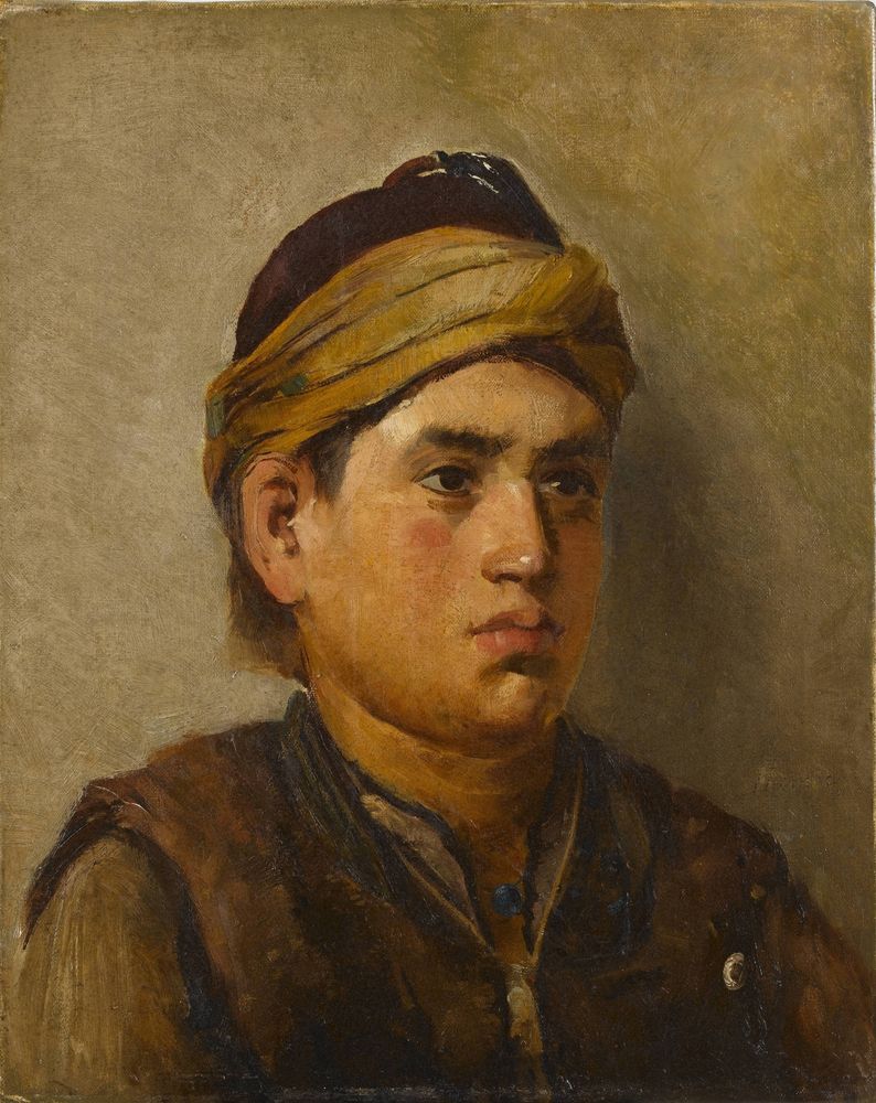 Portrait of a Zeybek - by Osman Hamdi Bey