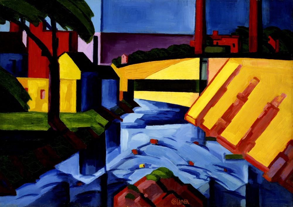 Evening Tones - by Oscar Florianus Bluemner