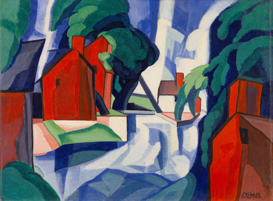 Blue Day - by Oscar Florianus Bluemner