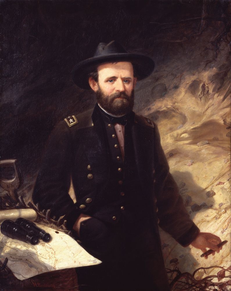 Ulysses S. Grant - by Ole Peter Hansen Balling