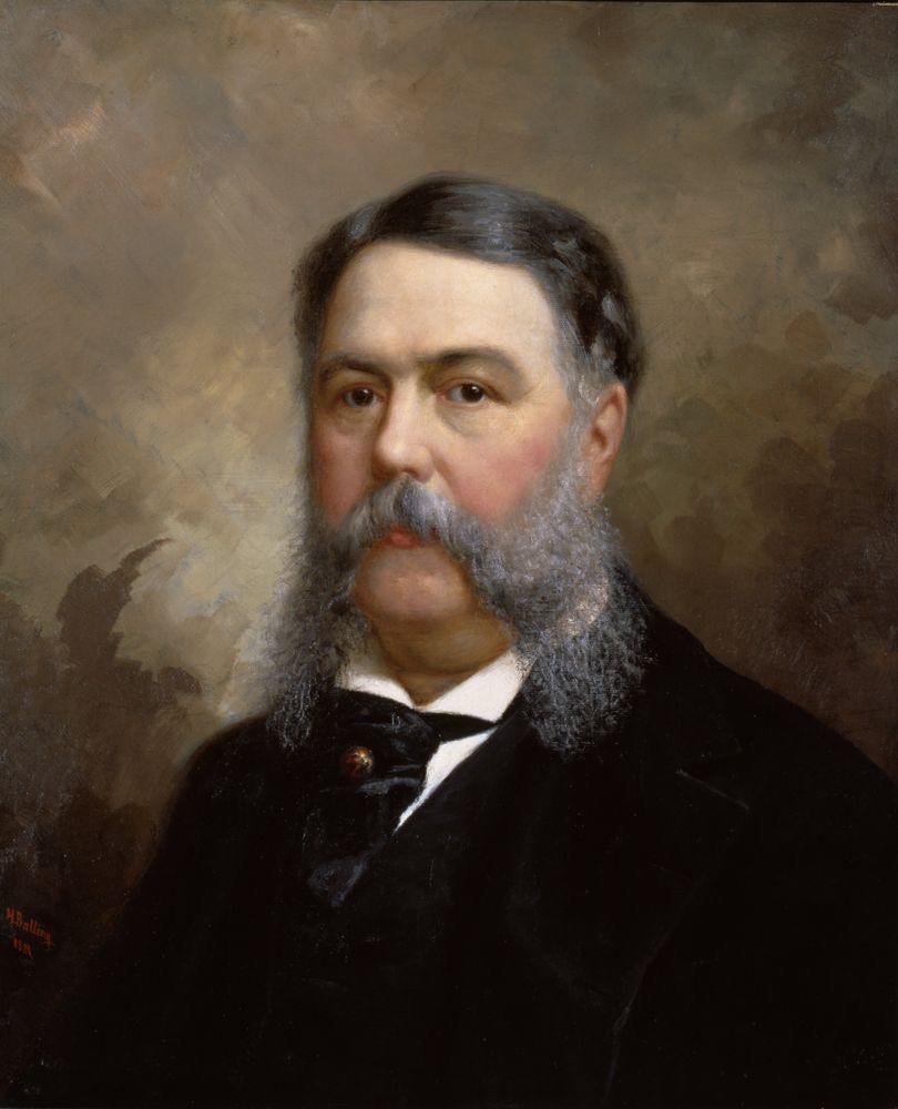 Chester A. Arthur - by Ole Peter Hansen Balling