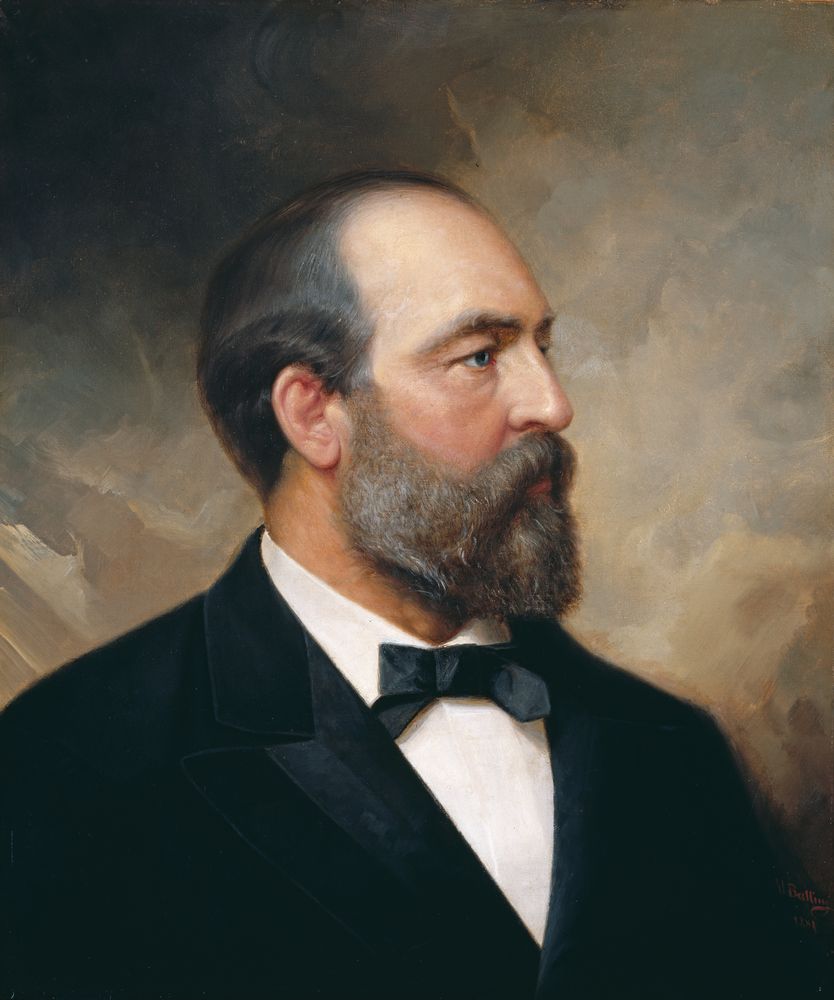 James Garfield - by Ole Peter Hansen Balling