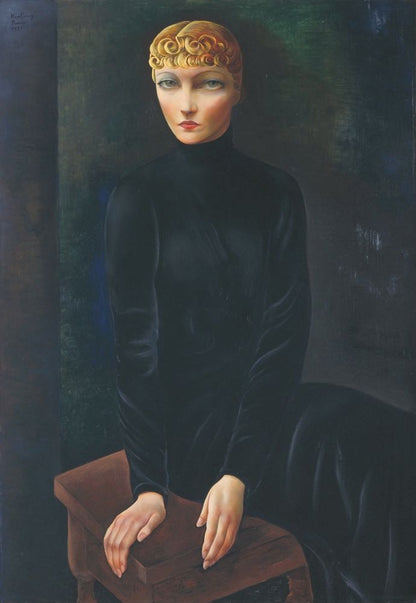 Portrait of Marcel Chantal - by Moïse Kisling