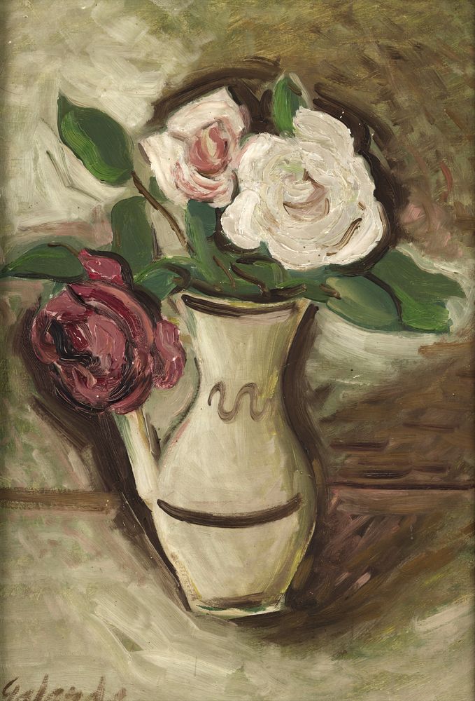 Roses in the Pitcher - by Mikuláš Galanda