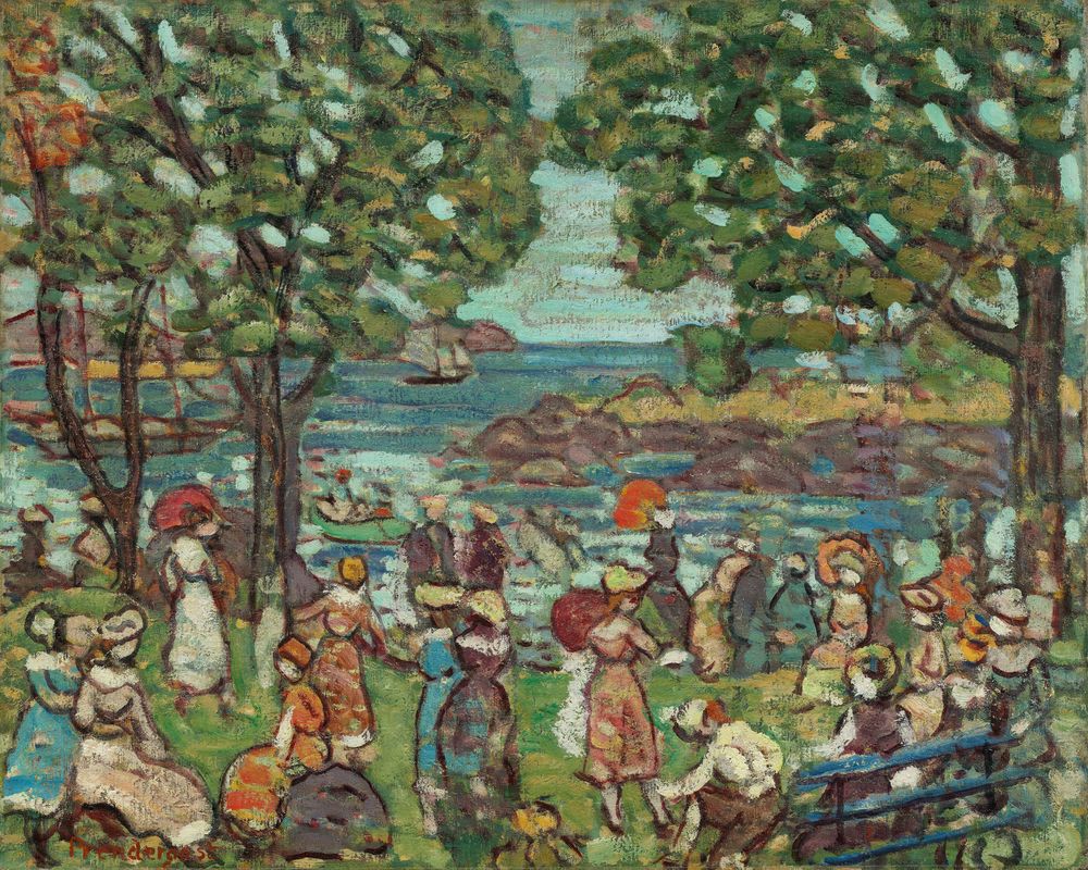 Salem Cove - by Maurice Prendergast