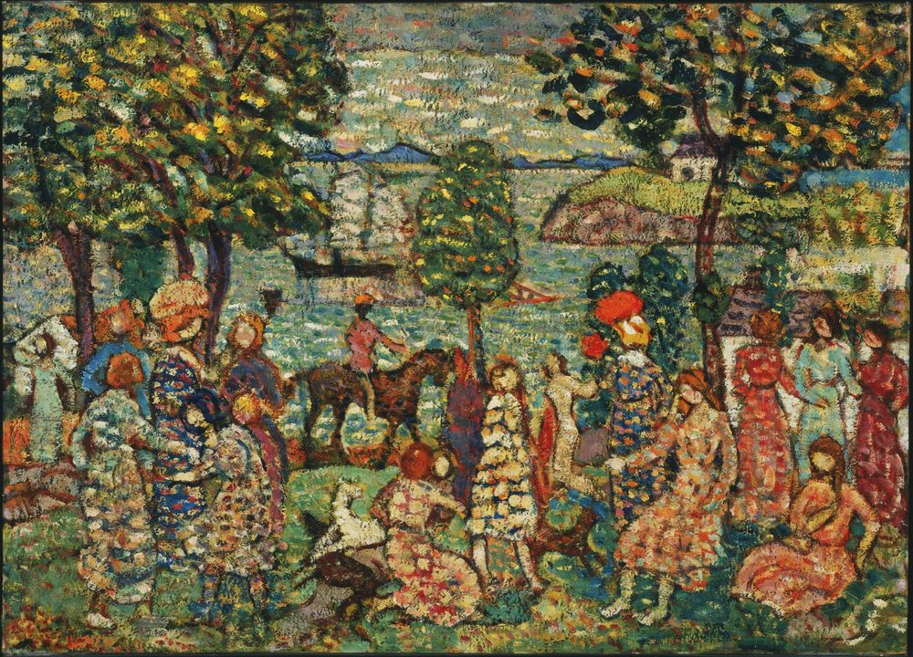 Fantasy - by Maurice Prendergast