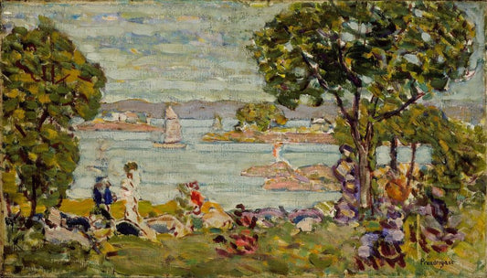 Cove, Maine - by Maurice Prendergast