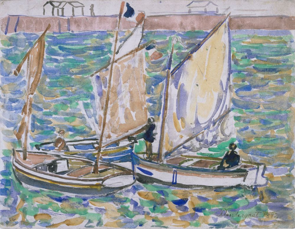 St. Malo - by Maurice Prendergast