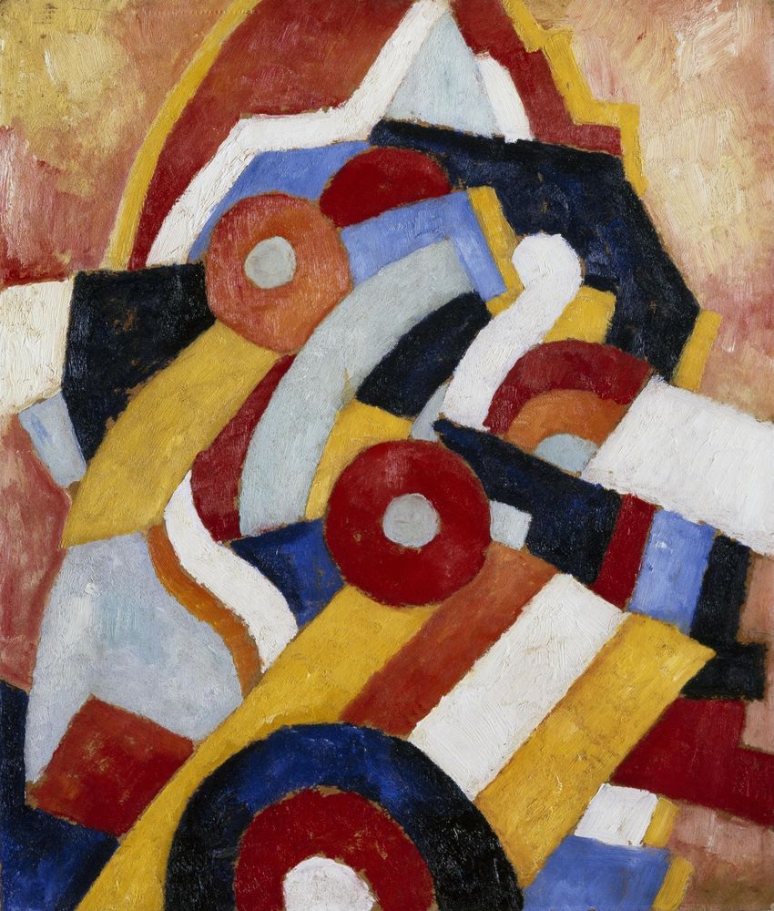 Abstraction - by Marsden Hartley