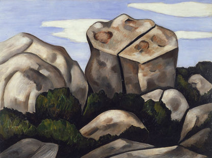 In the Moraine, Dogtown Common, Cape Ann - by Marsden Hartley