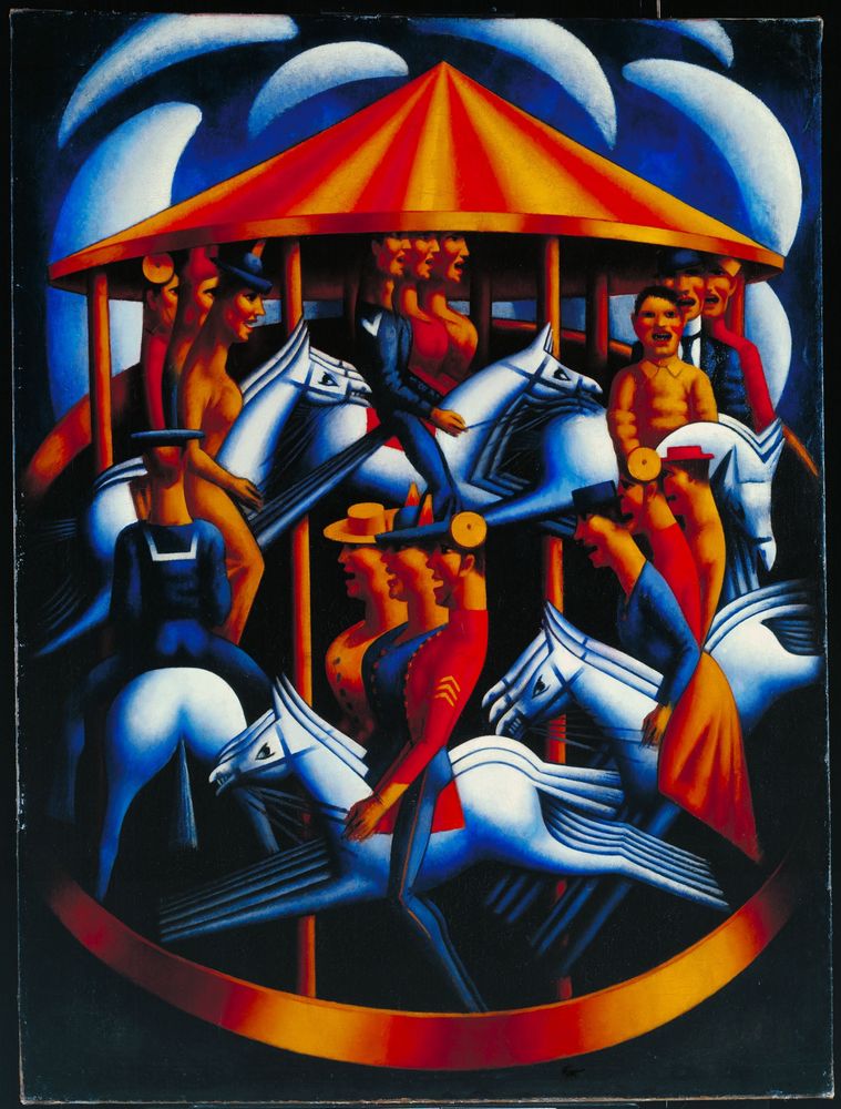 Merry-Go-Round - by Mark Gertler