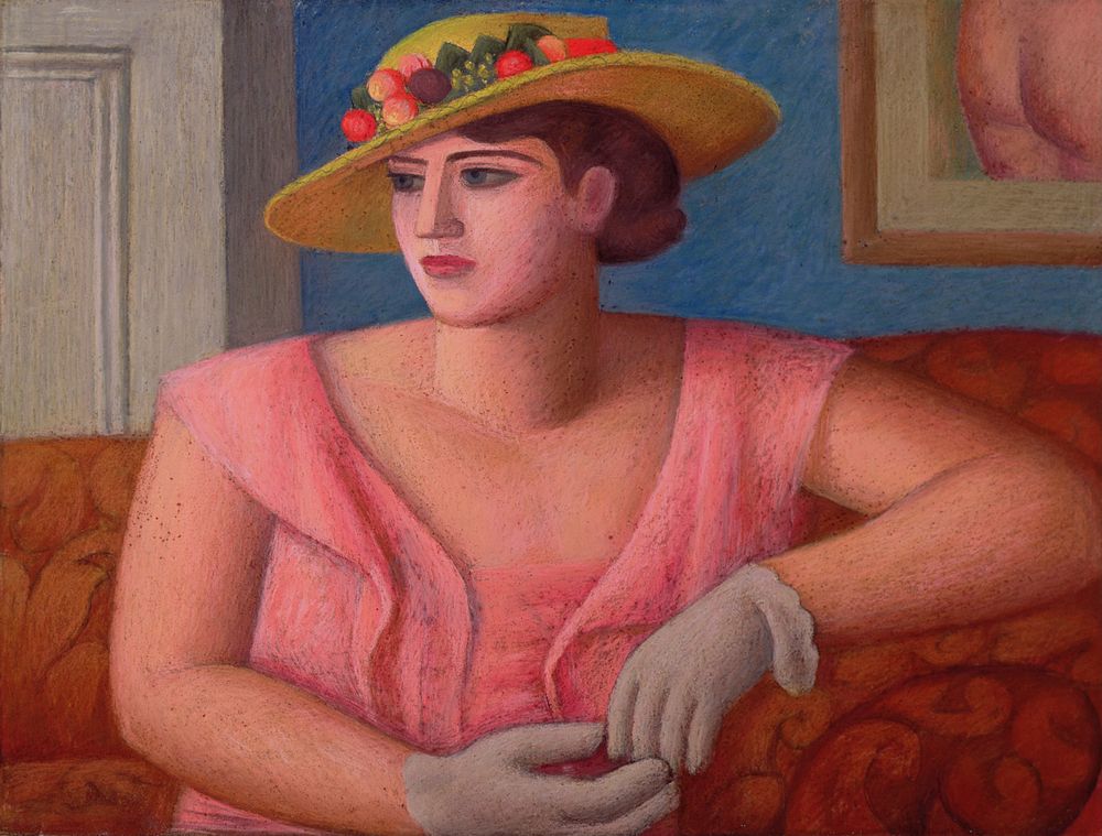 Portrait of Marjorie Gertler - by Mark Gertler