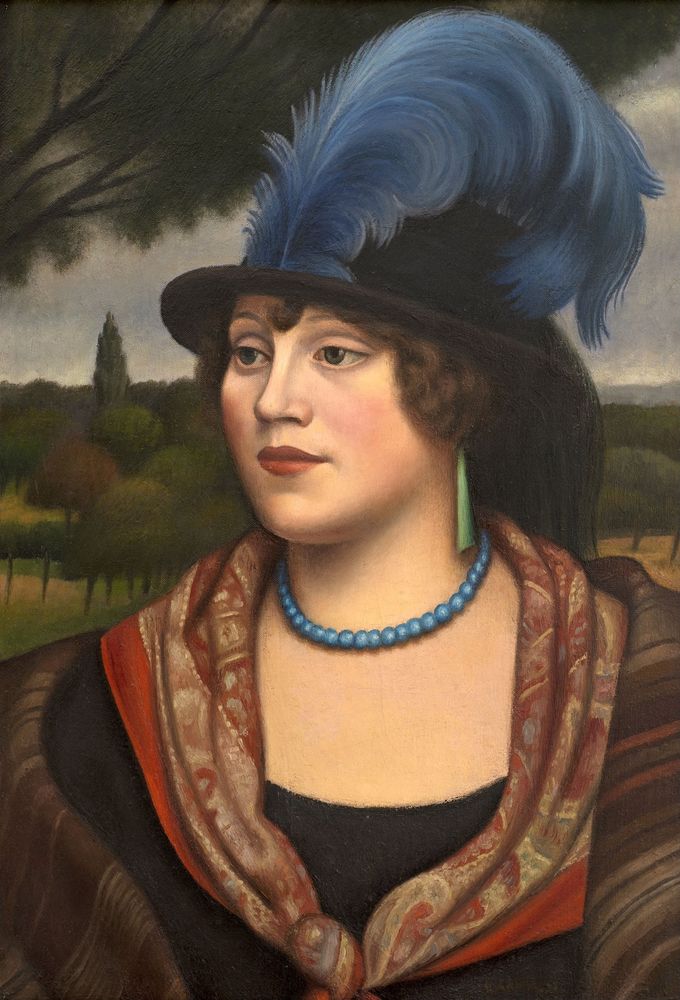 The Coster Woman - by Mark Gertler