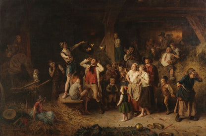 The Magician in the Barn - by Ludwig Knaus