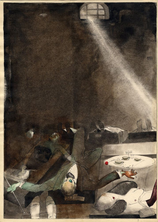 Five O’clock in the Morgue - by Kārlis Padegs