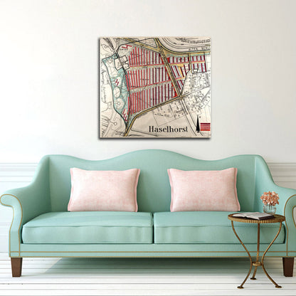 Urban development competition - by the Imperial Research Society for designing a housing estate in Berlin-Haselhorst - by Konrad Püschel