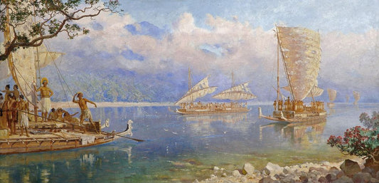 The Legend of the Voyage to New Zealand - by Kennett Watkins