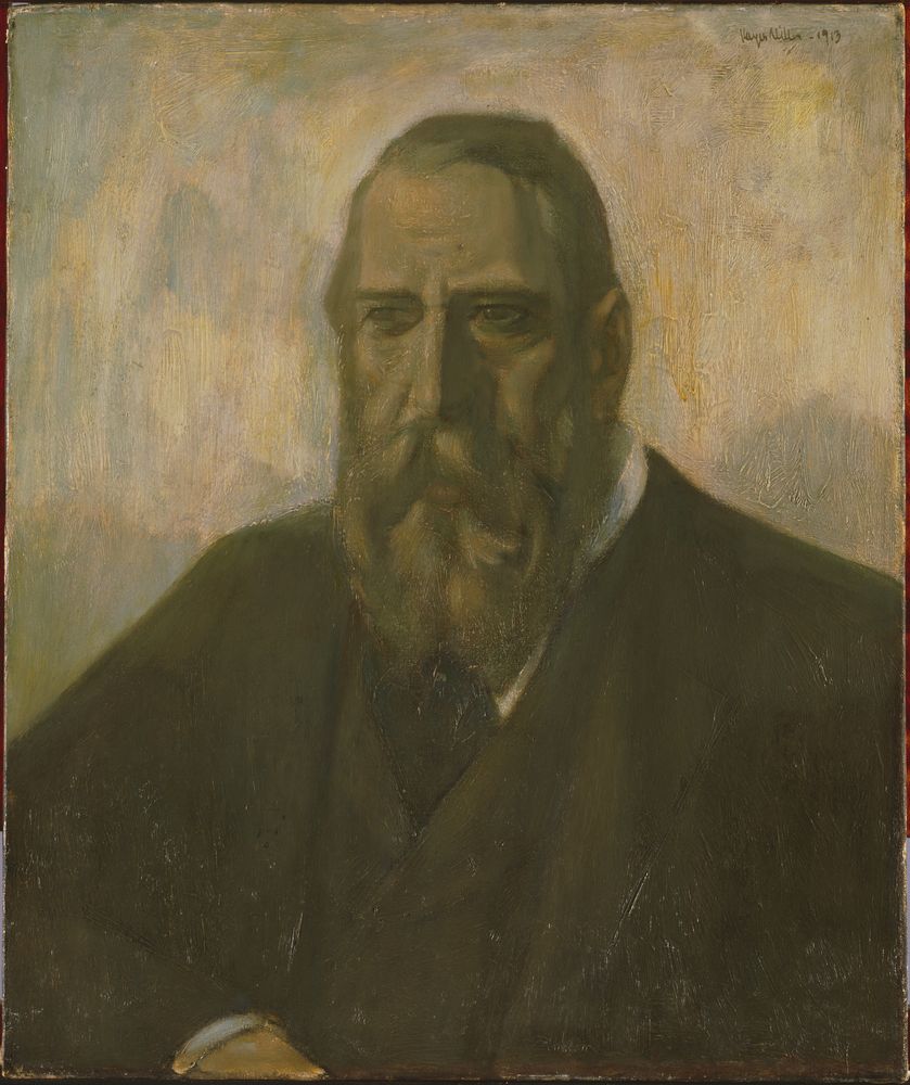 Portrait of Albert Pinkham Ryder - by Kenneth Hayes Miller