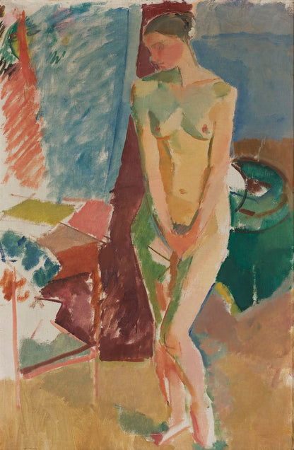 Standing nude - by Karl Isakson