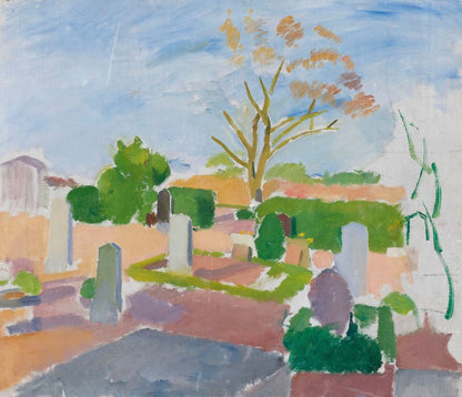 Graveyard, Christiansø - by Karl Isakson